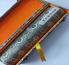 大竹书画装裱案例